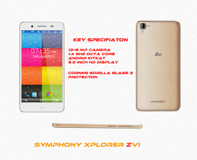 syphony xploer zvi specification